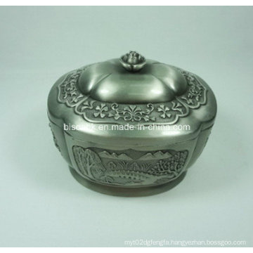 Indian Metal Jewelry Box, Jewel Packaging Box